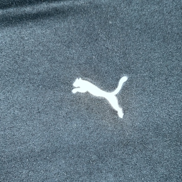 Puma men’s black size XL V-neck short sleeve T-shirt - Picture 2 of 3